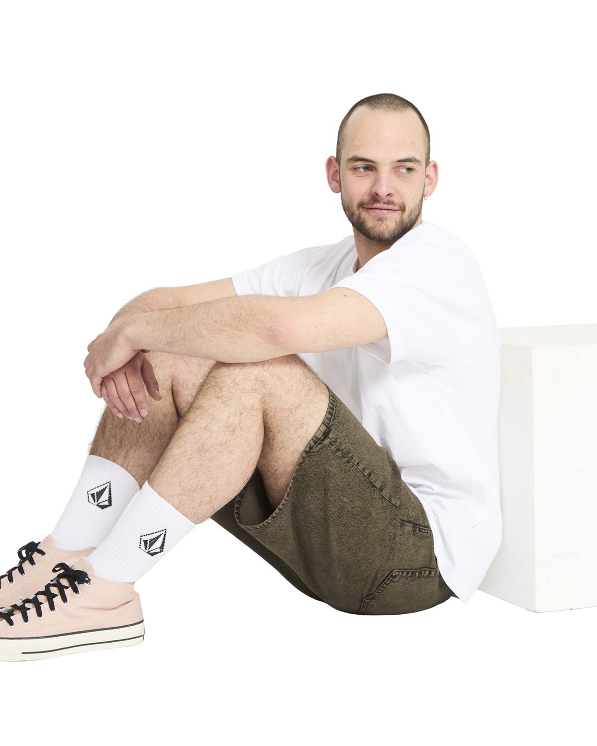VOLCOM BILLOW DENIM SHORT 22 Größe: 28 Farbe: BLACK