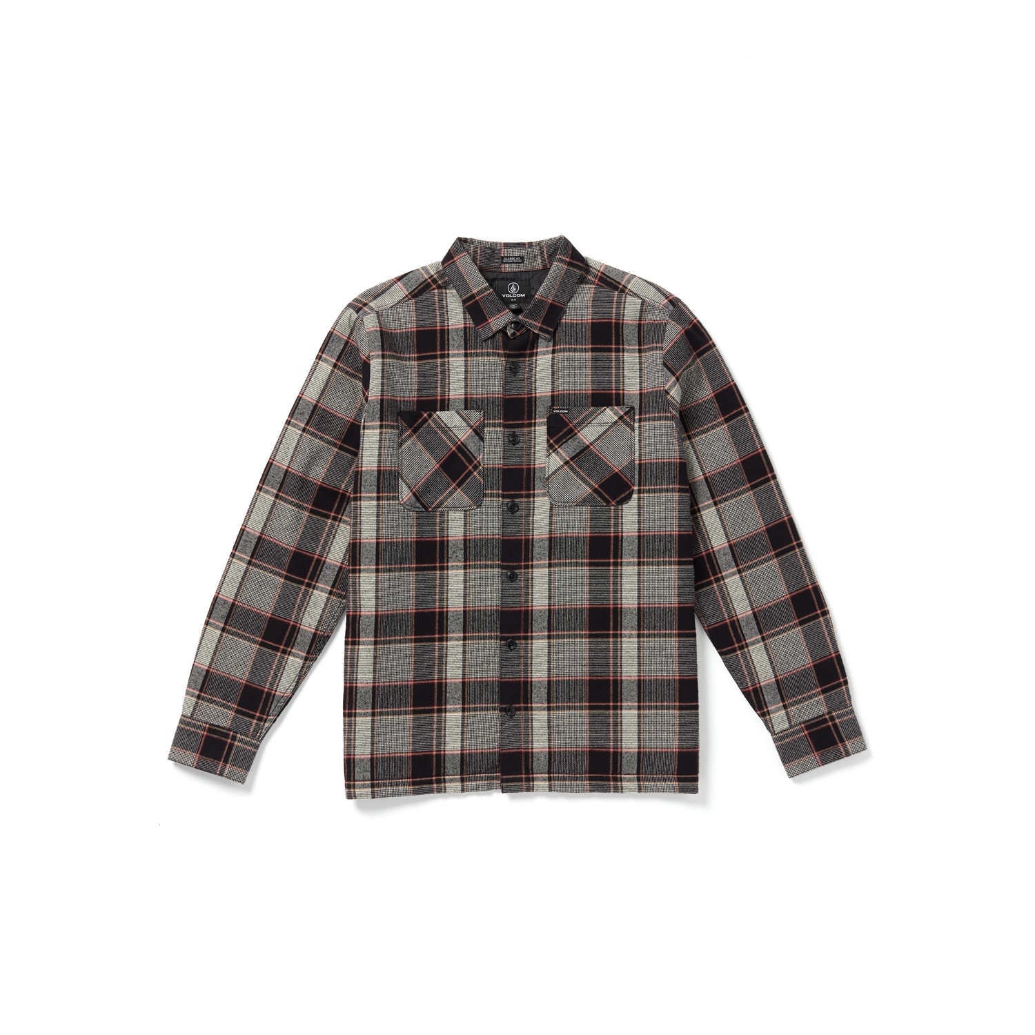 VOLCOM BRICKSTONE LINED FLANNEL LS