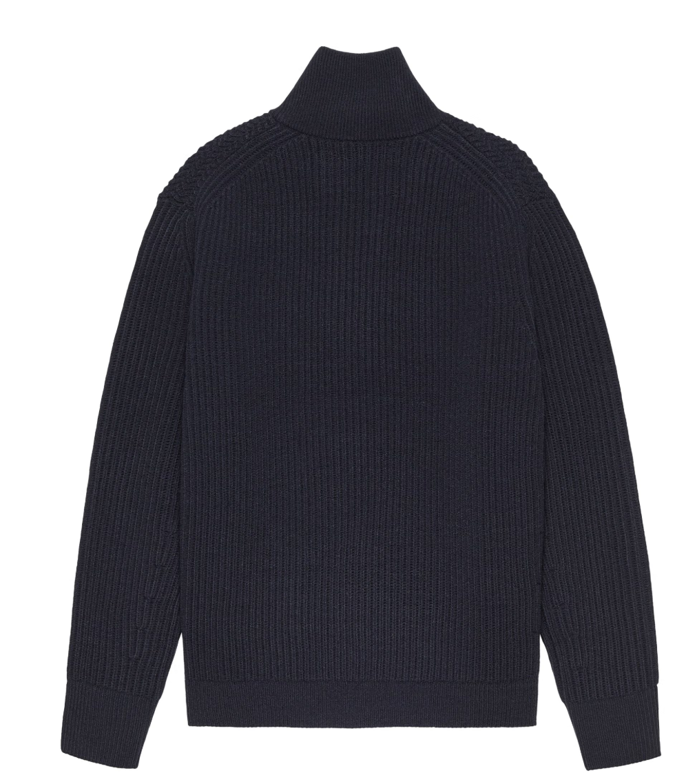 NEW AMSTERDAM KNITTED HALF ZIP Größe: L Farbe: NIGHT