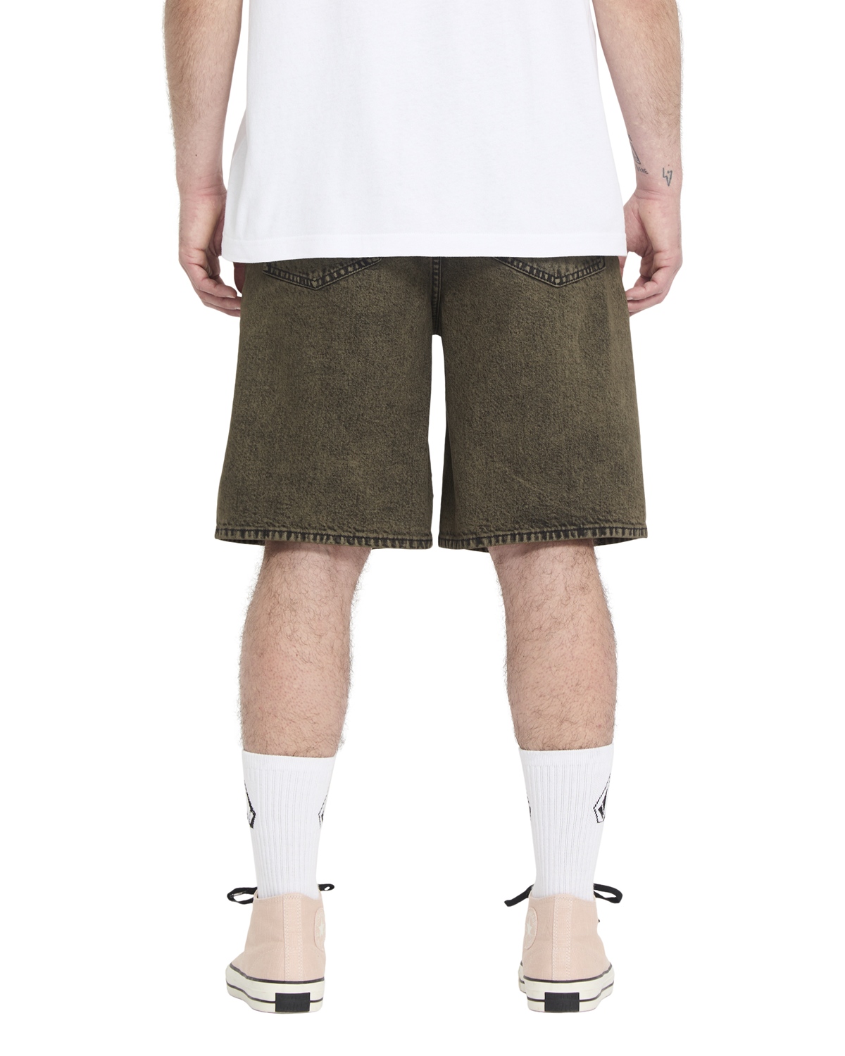 VOLCOM BILLOW DENIM SHORT 22 Größe: 28 Farbe: BLACK