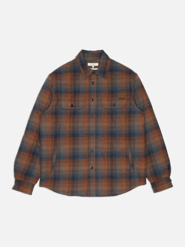 NUDIE JEANS GLENN PADDED SHIRT CHECK Größe: XL Farbe: MULTI