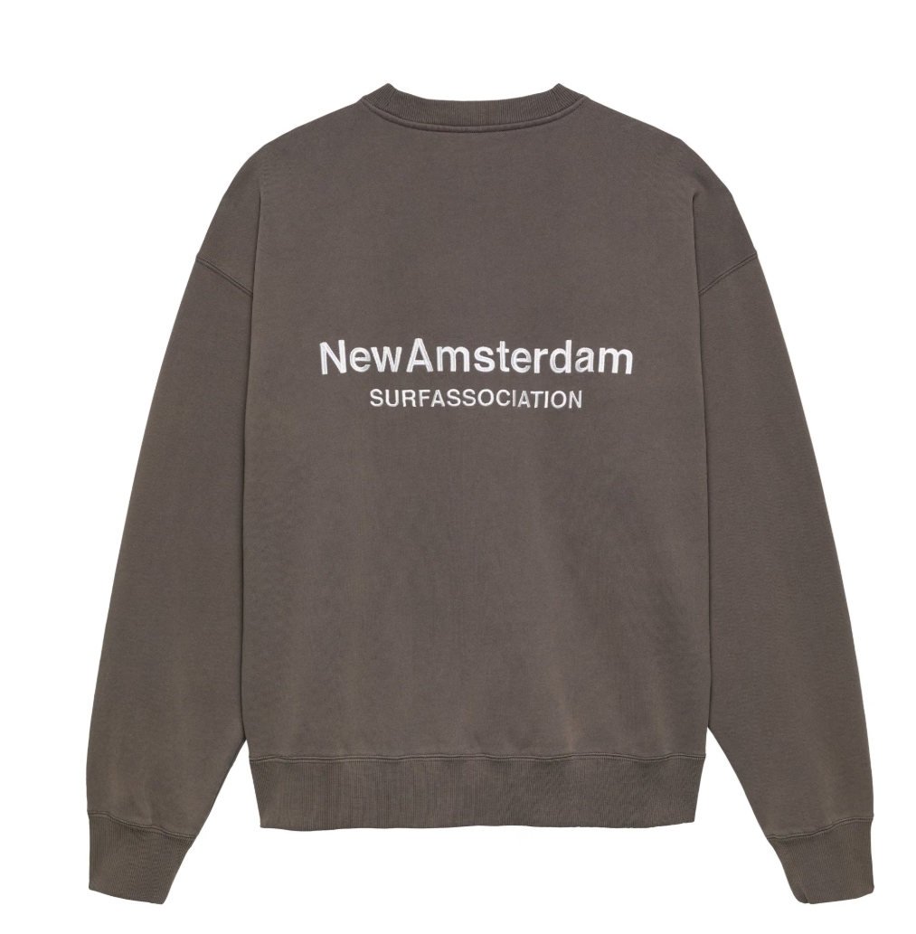 NEW AMSTERDAM LOGO CREWNECK Größe: L Farbe: FALCON