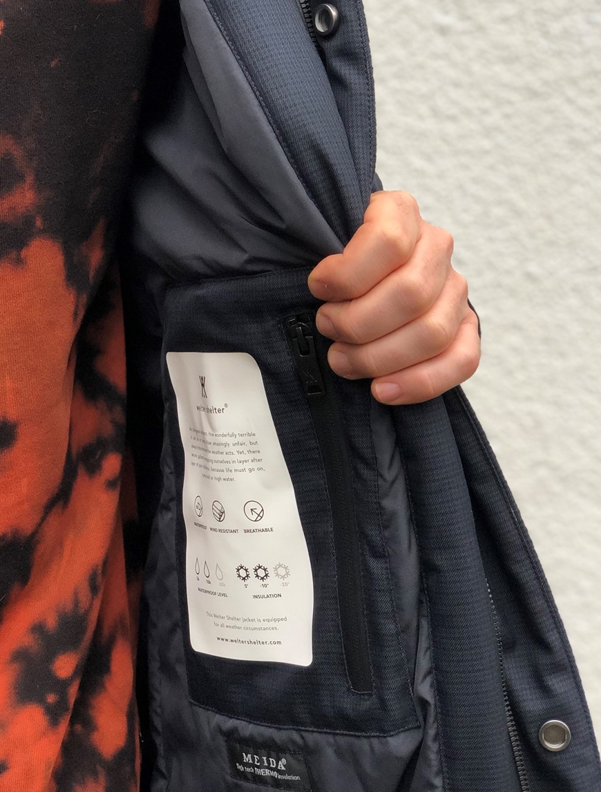 WELTER SHELTER LONG DONG Größe: L Farbe: NAVY