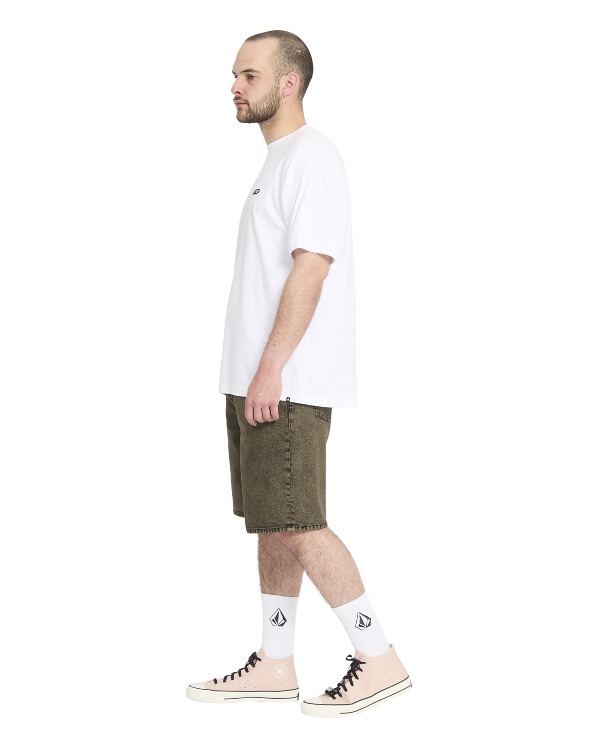 VOLCOM BILLOW DENIM SHORT 22 Größe: 28 Farbe: BLACK