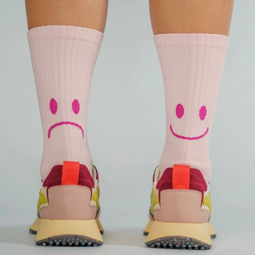 PATRON SMILE TENNISSOCKEN Größe: 41-46 Farbe: S.PINK