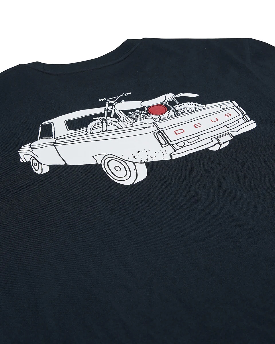 DEUS CARBY PICKUP TEE Größe: L Farbe: BLACK