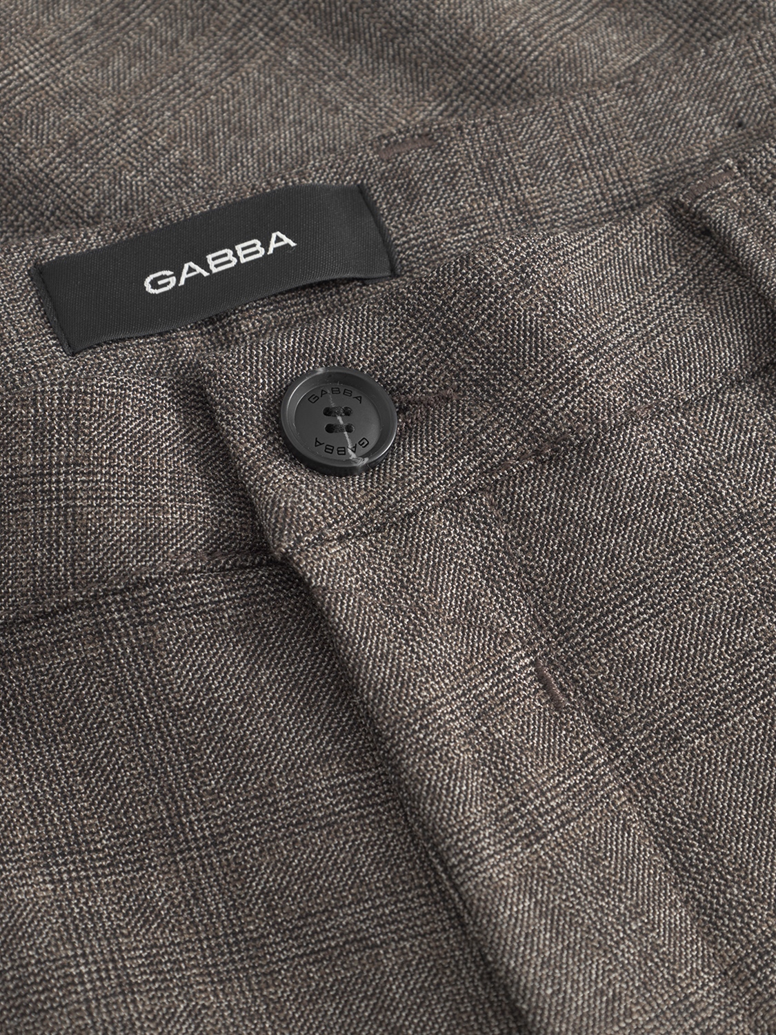 GABBA PAUL CLASS CHECK PANTS Größe: 33 Länge: 32