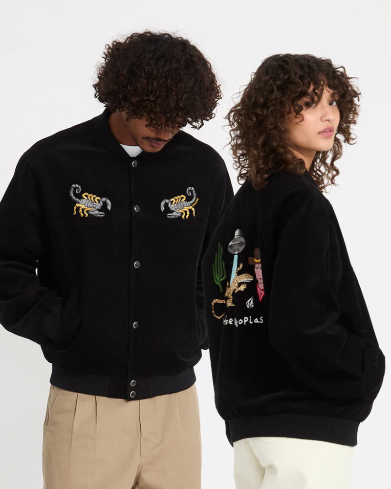 VOLCOM FA MICKEY MASON JACKET Größe: L Farbe: Schwarz