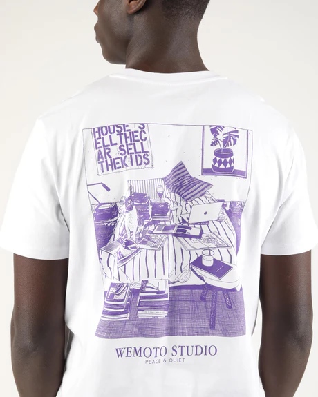 WEMOTO BED TEE Größe: XXL Farbe: WHITE
