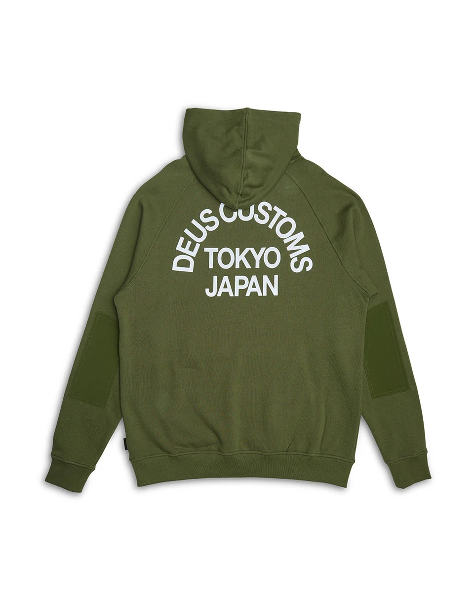 DEUS BEAMS CORDURA  HOODIE