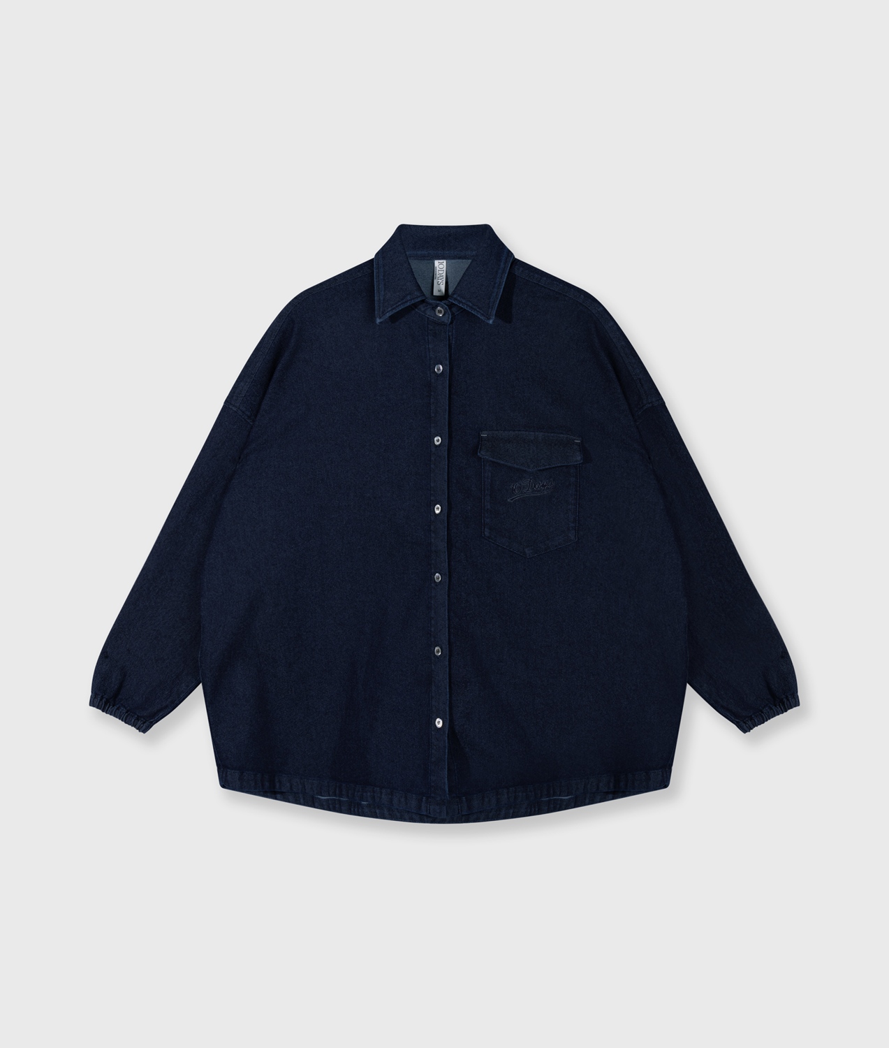 10DAYS OVERSHIRT CAHMBRAY Größe: XXS Farbe: D.BLUE
