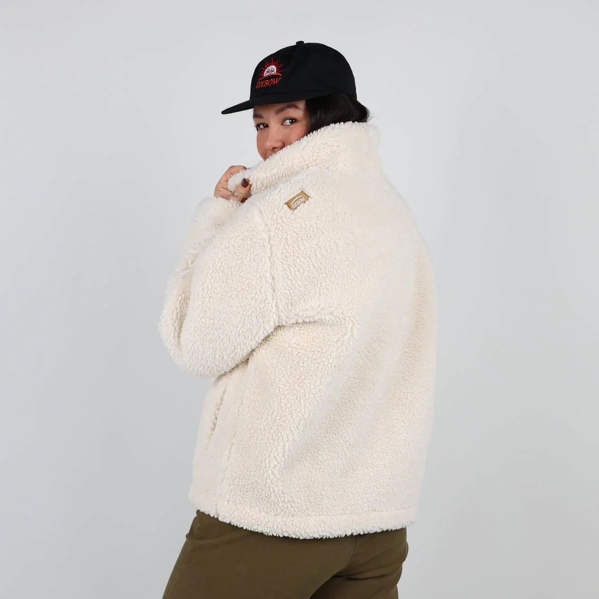 OXBOW Q2SANNA SHERPA JACKET