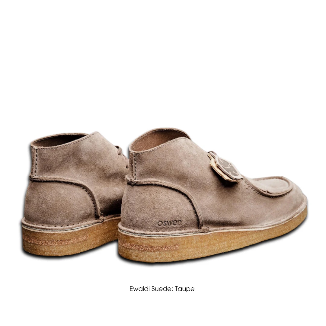OSWEN EWALDI SUEDE TAUPE Größe: 42 Farbe: TAUPE