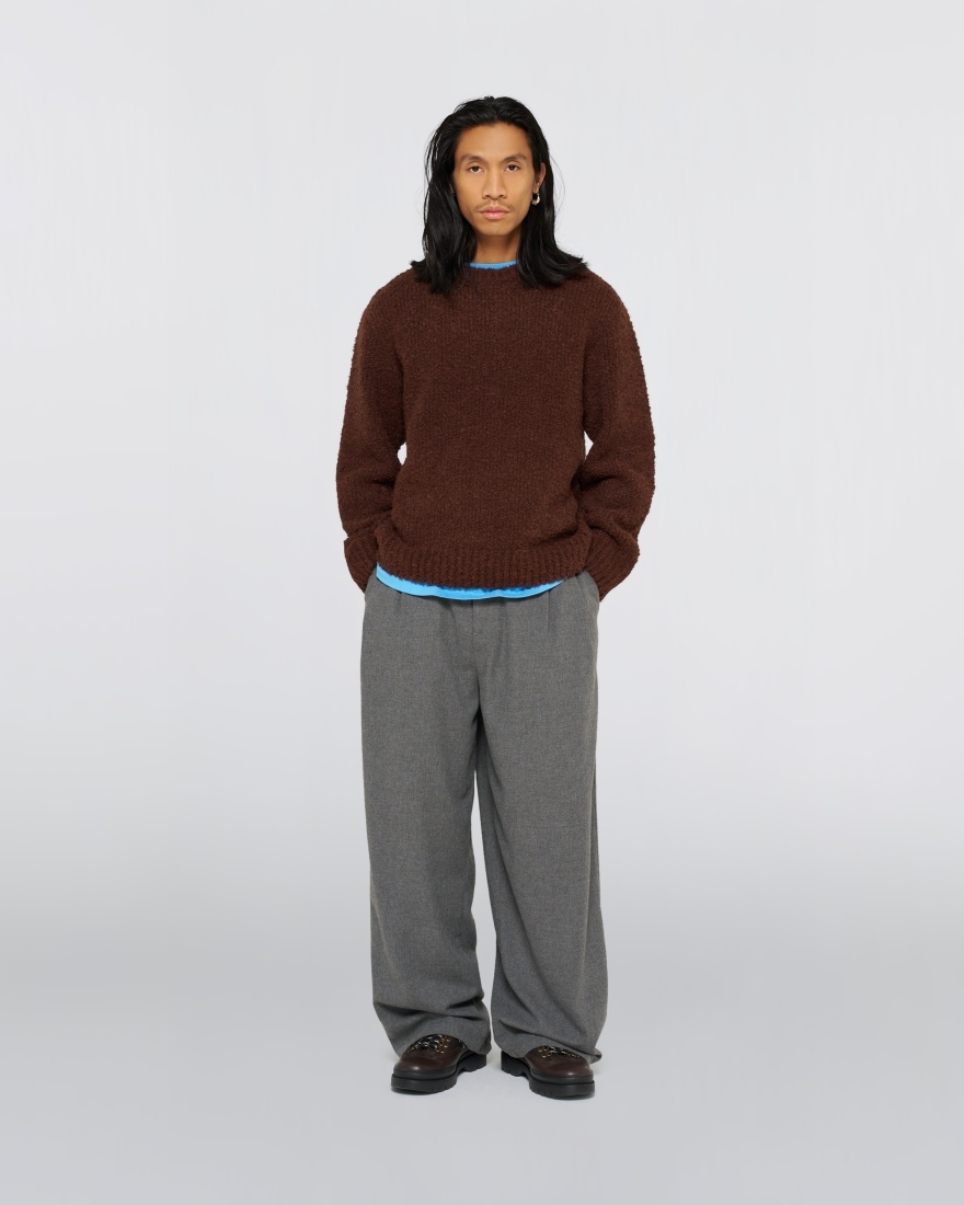 EDWIN DUN TEXTED SWEATER
