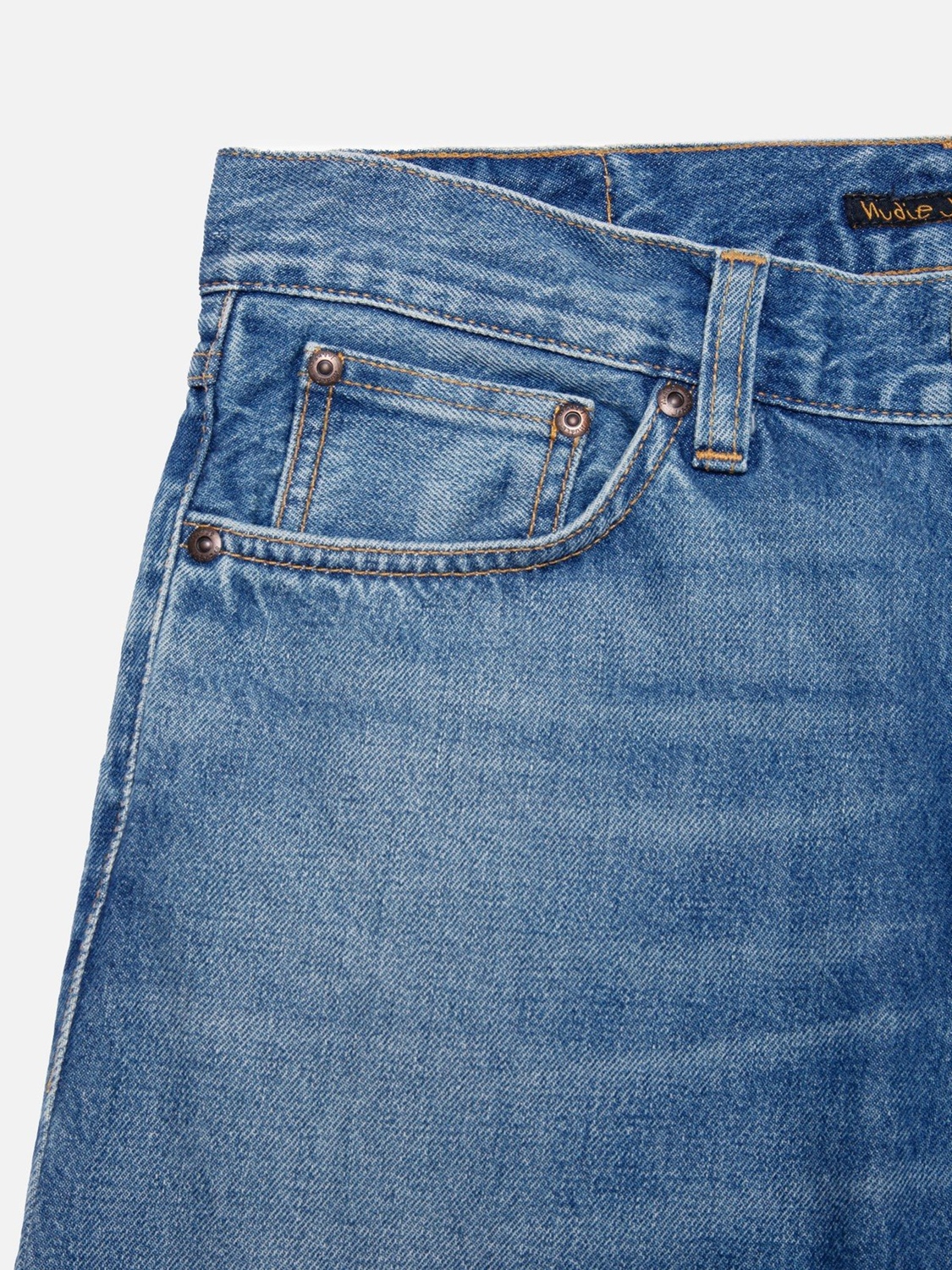 NUDIE JEANS STEADY EDDIE II Größe: 33 Länge: 34 Farbe: BLUE HAZE