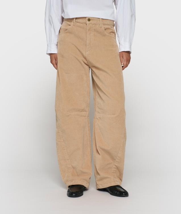 10DAYS WESTERN PANTS CORD Größe: S Farbe: GREY MANGO