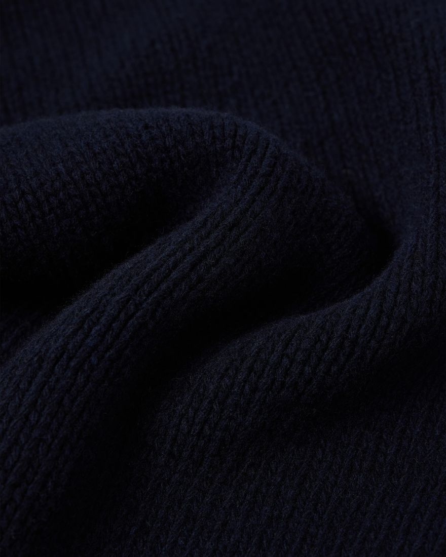 EDWIN ELLIS SWEATER KNIT Größe: S Farbe: NAVY