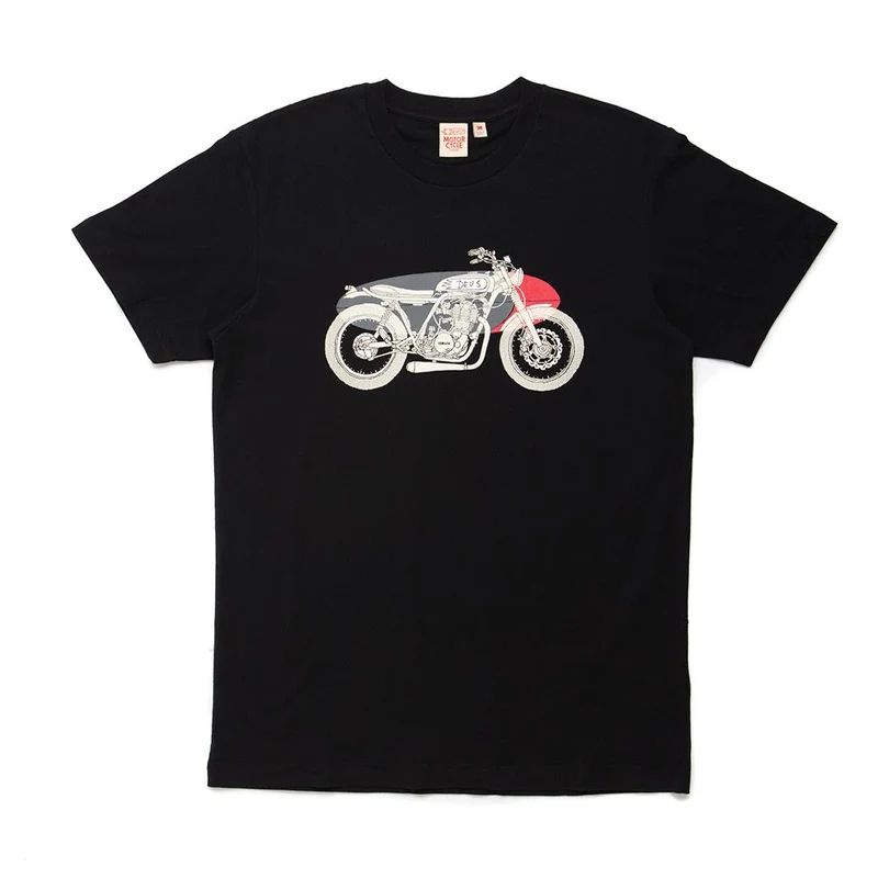 DEUS DROVERS DOG TEE Größe: L Farbe: BLACK
