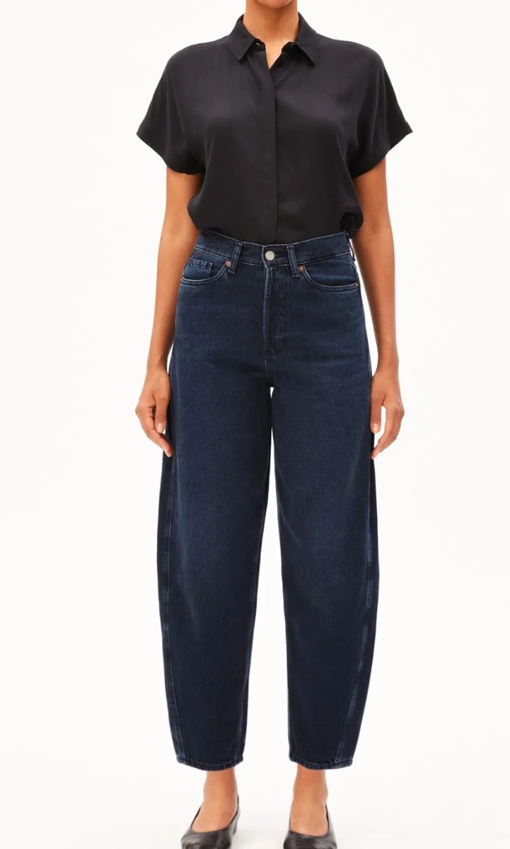 ARMEDANGELS BAARLY HIGH WAIST BARREL JEANS