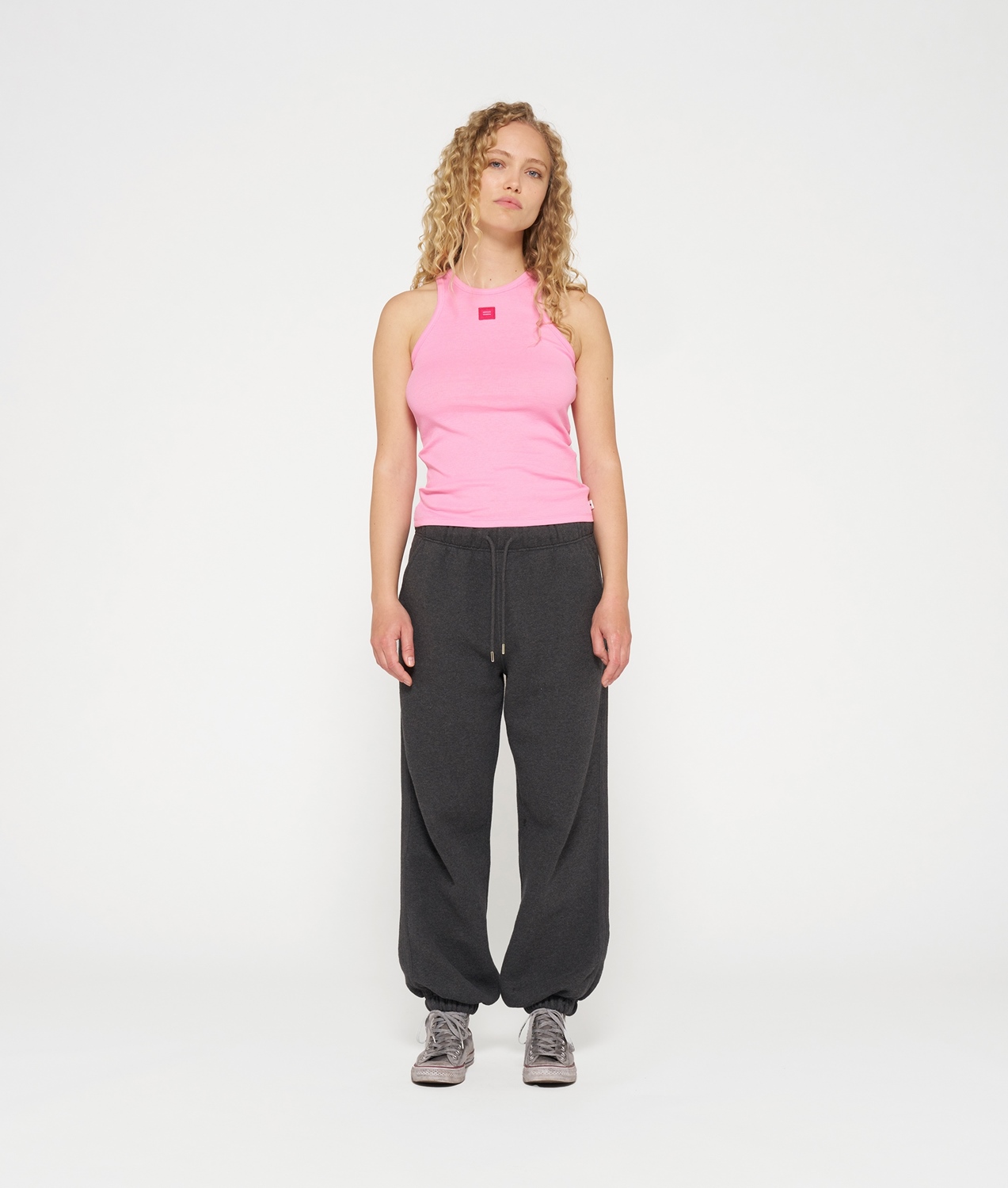 10DAYS TANK TOP RIB Größe: L Farbe: PINK