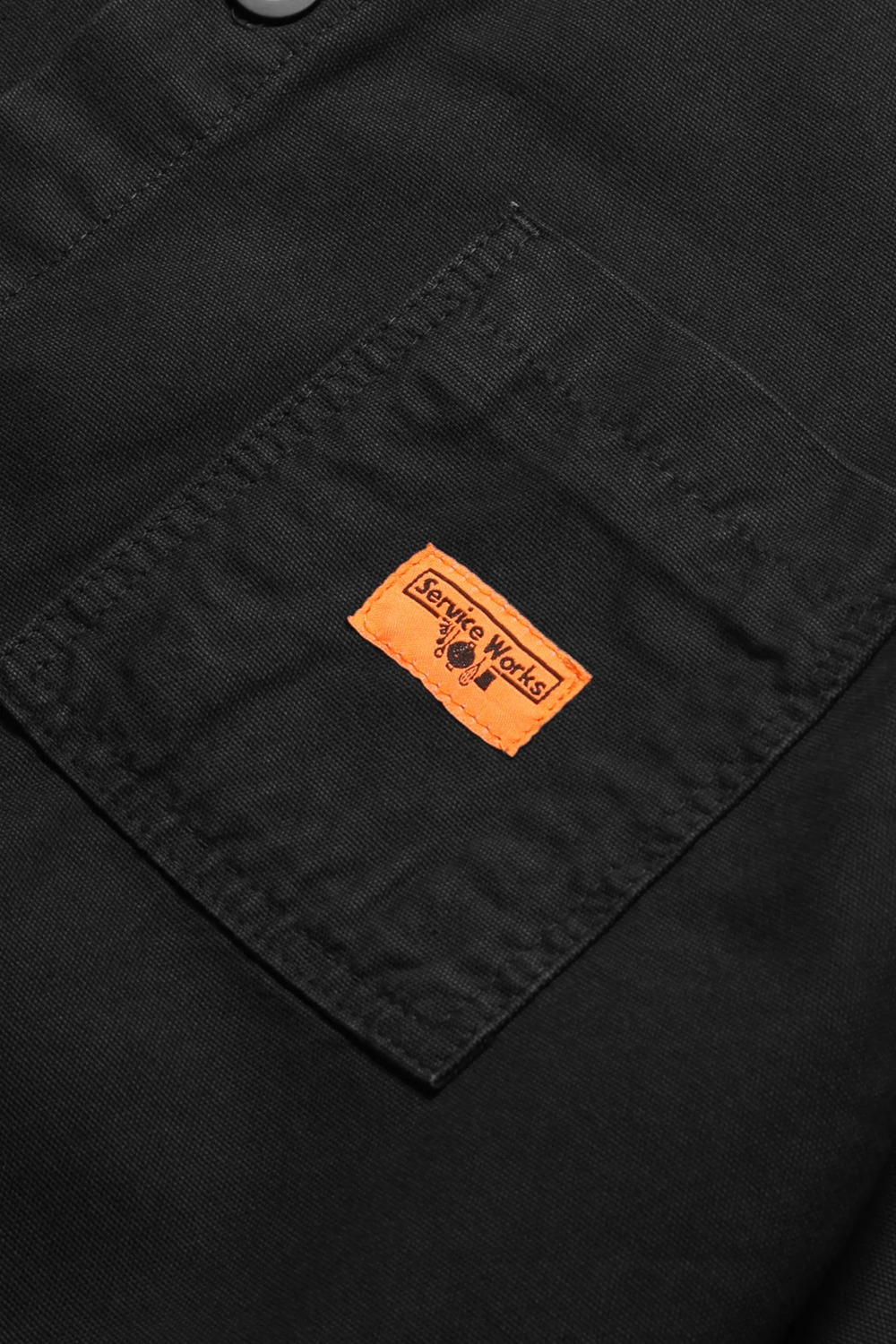 SERVICE WORKS CANVAS COVERALL JACKET Größe: XL Farbe: BLACK