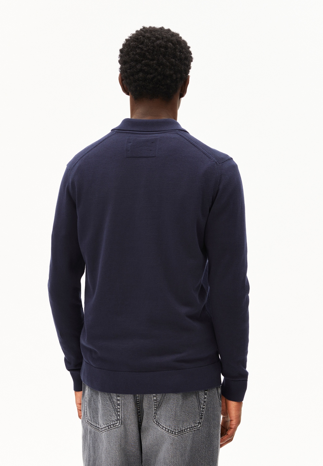 ARMEDANGELS KNIT LONGSLEEVE Größe: L FARBE: NIGHT SKY