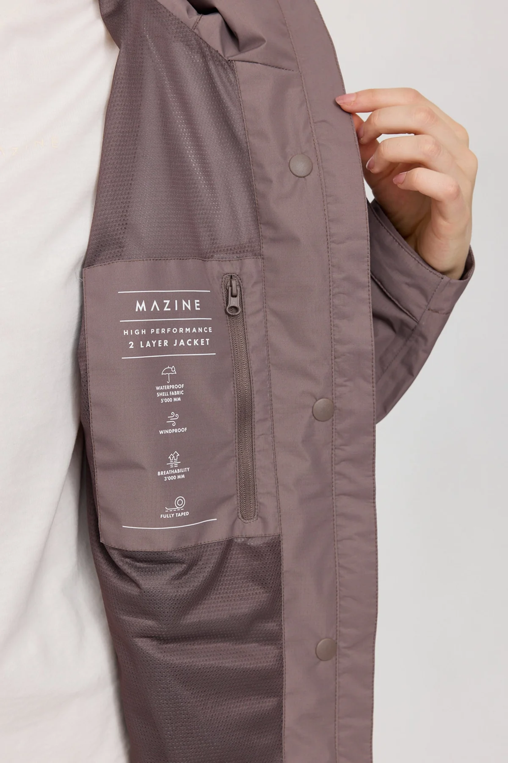 MAZINE SHORT RAIN JACKET