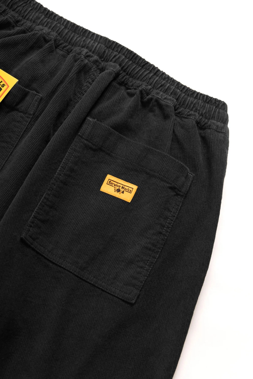 SERVICE WORKS CORDUROY CHEF PANT Größe: XS Farbe: BLACK
