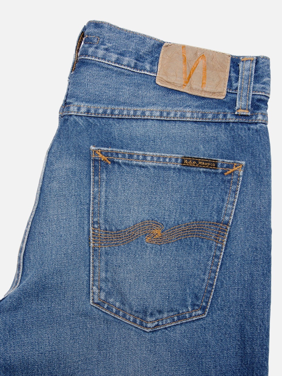 NUDIE JEANS STEADY EDDIE II Größe: 33 Länge: 34 Farbe: BLUE HAZE