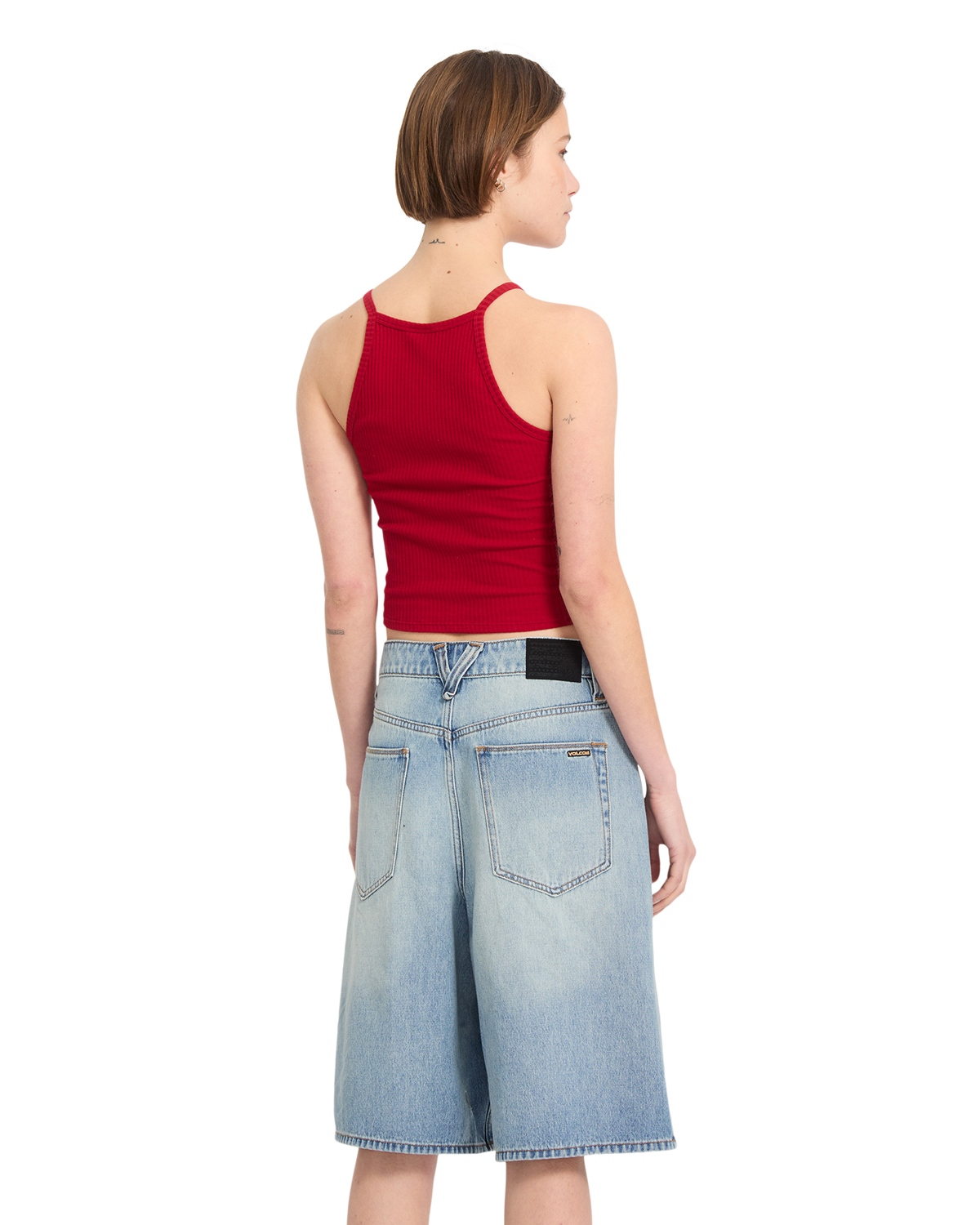 VOLCOM BEEGGY DENIM SHORT Größe: 25 Farbe: Blau