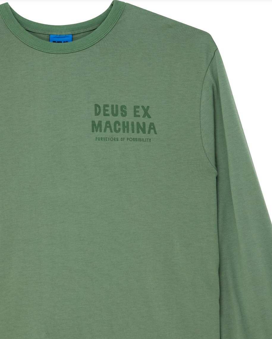 DEUS KUMBAYA LS TEE Größe: S Farbe: GREEN