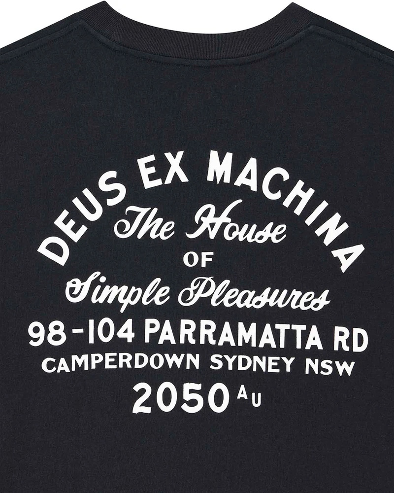 DEUS DROVERS DOG TEE Größe: L Farbe: BLACK