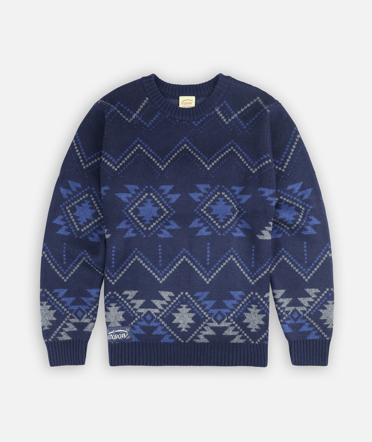 OXBOW SWEATER LANDSCAPE Größe: L Farbe: Marine