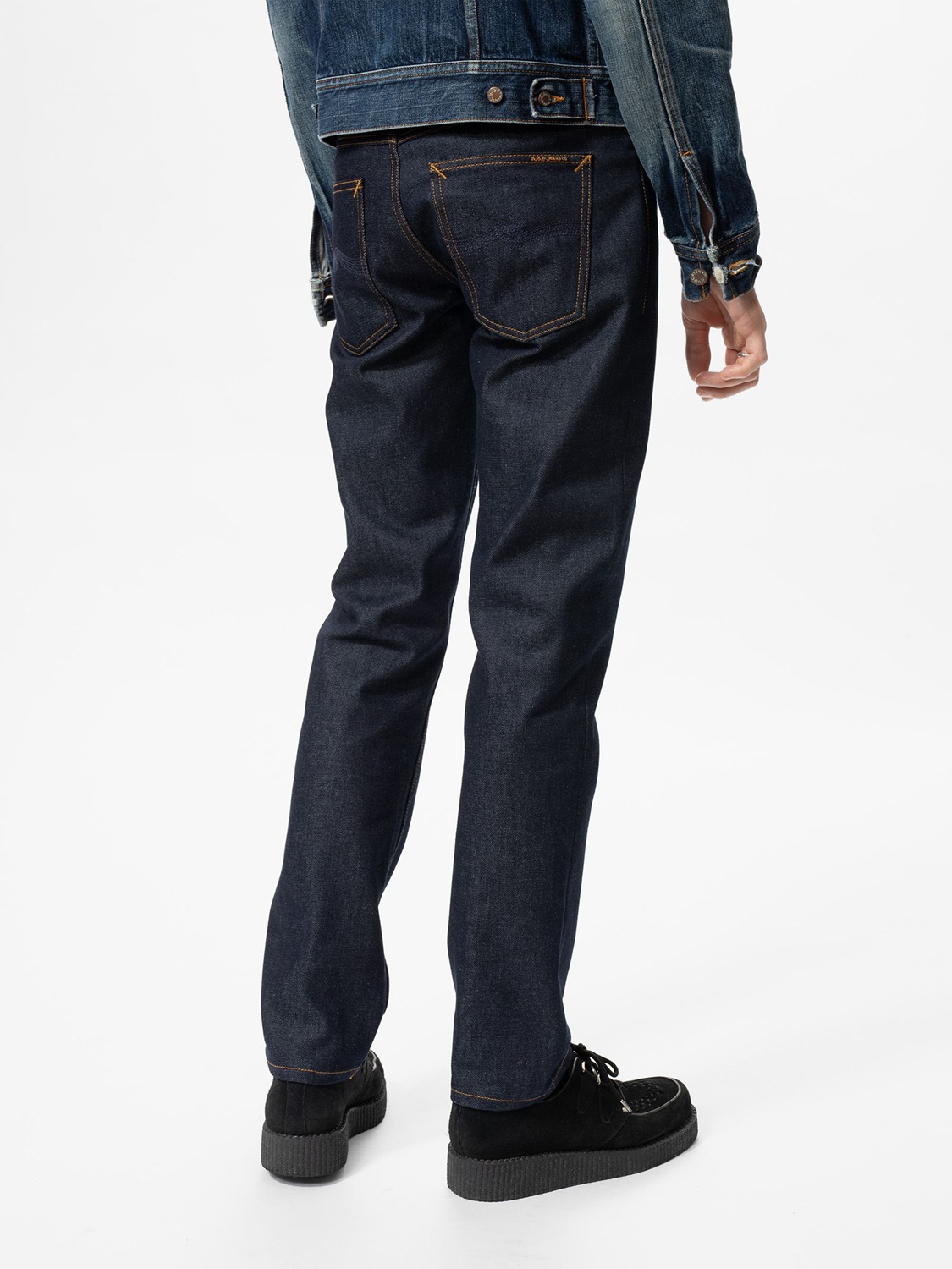 NUDIE JEANS SOLID OLLIE Größe: 36 Länge: 34 Farbe: DRY ABYSS