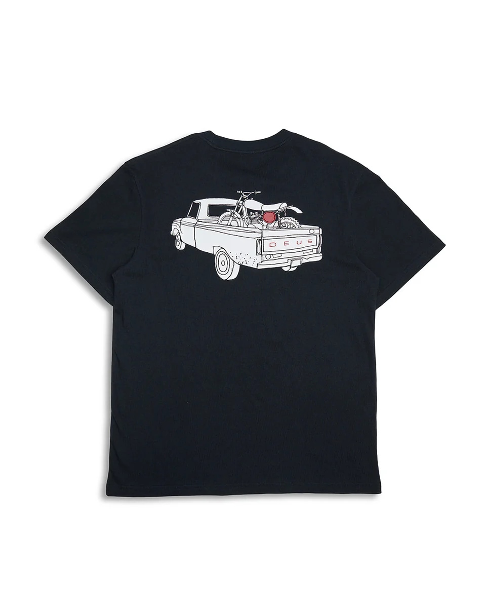 DEUS CARBY PICKUP TEE Größe: L Farbe: BLACK