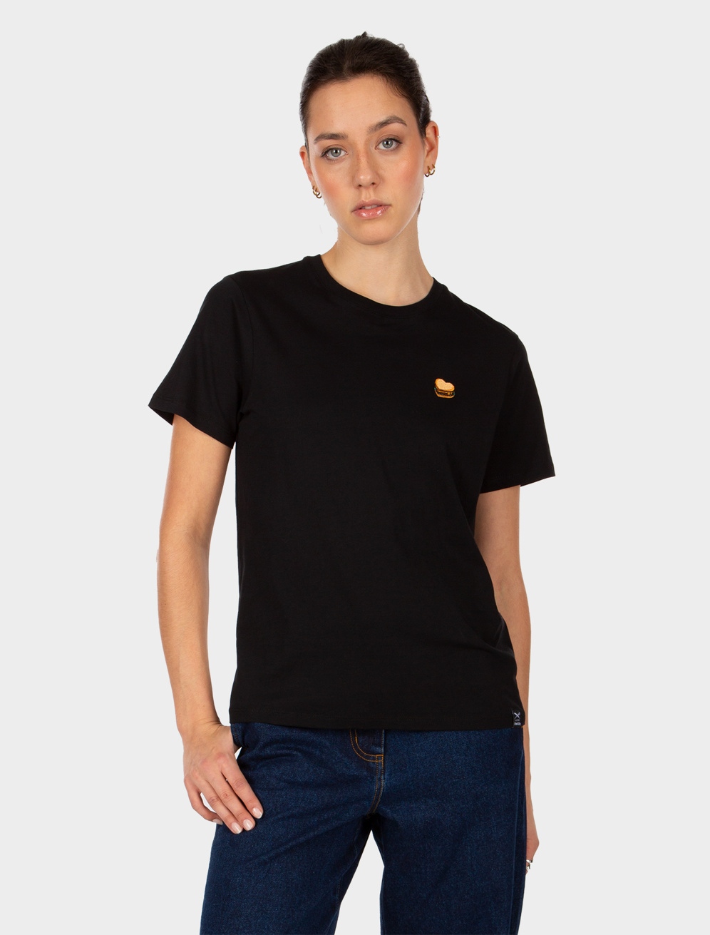 IRIEDAILY BURGER LOVE T-Shirt Größe: S Farbe: Schwarz
