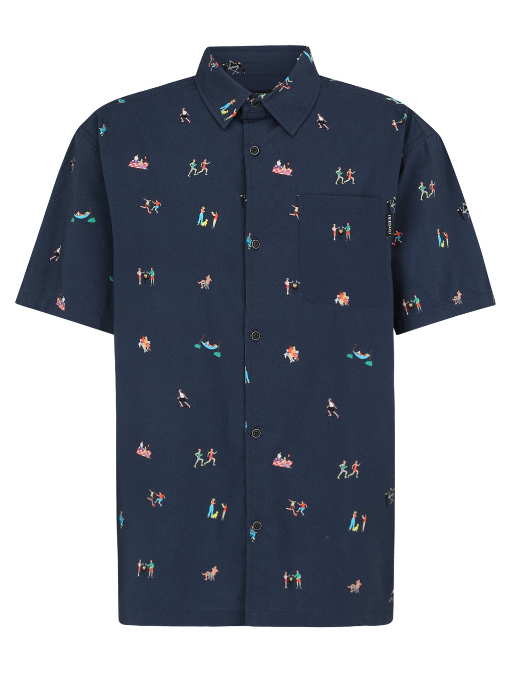 IRIEDAILY RESORIO  SHIRT Größe: L Farbe: MARINE