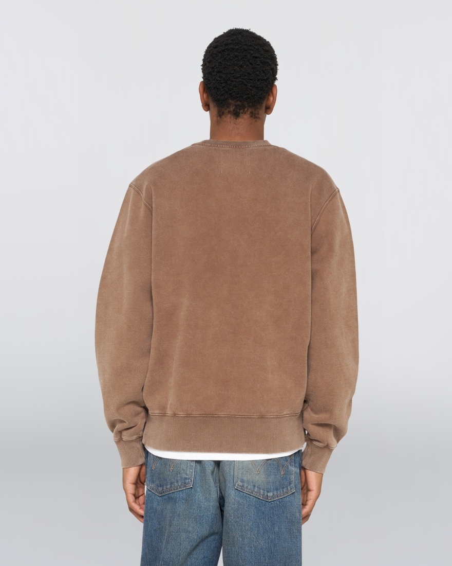 EDWIN AXIOM CREW SWEAT Größe: L Farbe: BROWN