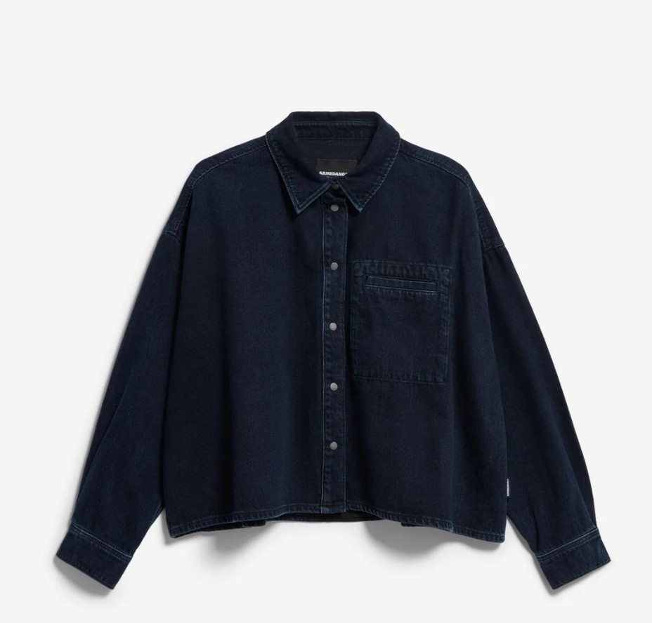 ARMEDANGELS NALAANI DENIM BLOUSE Größe: M Farbe: RINSE