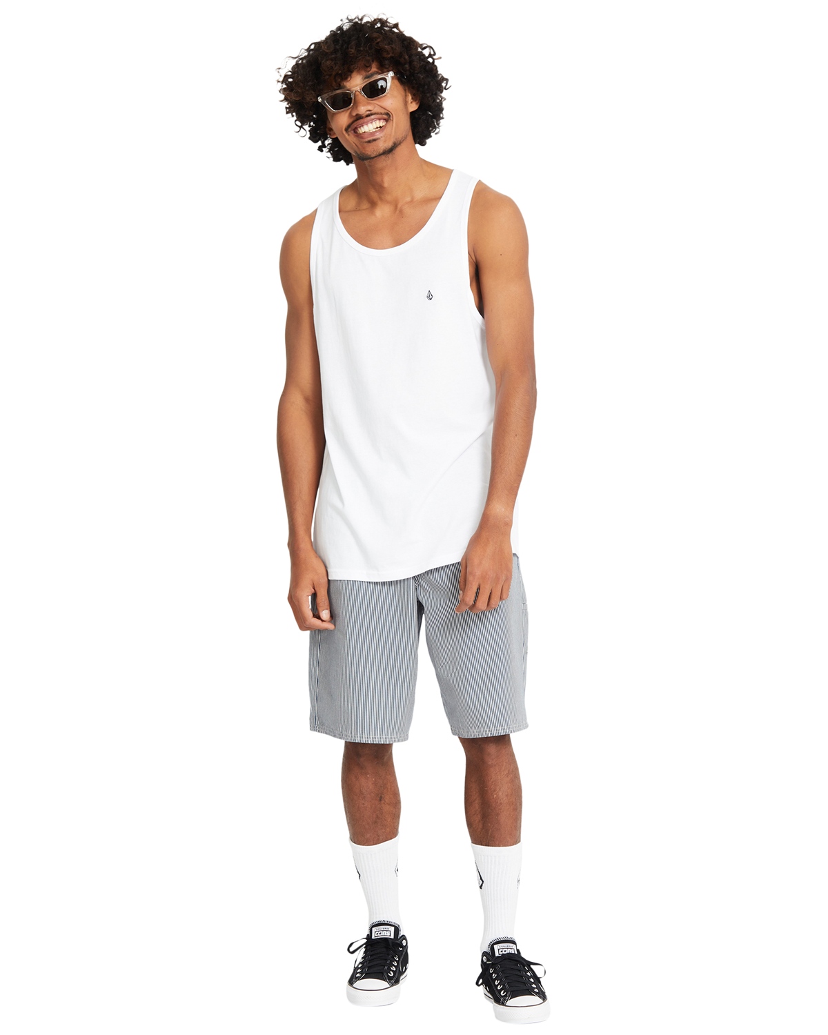 VOLCOM STONE BLANKS BSC TT Größe: L Farbe: Weiss