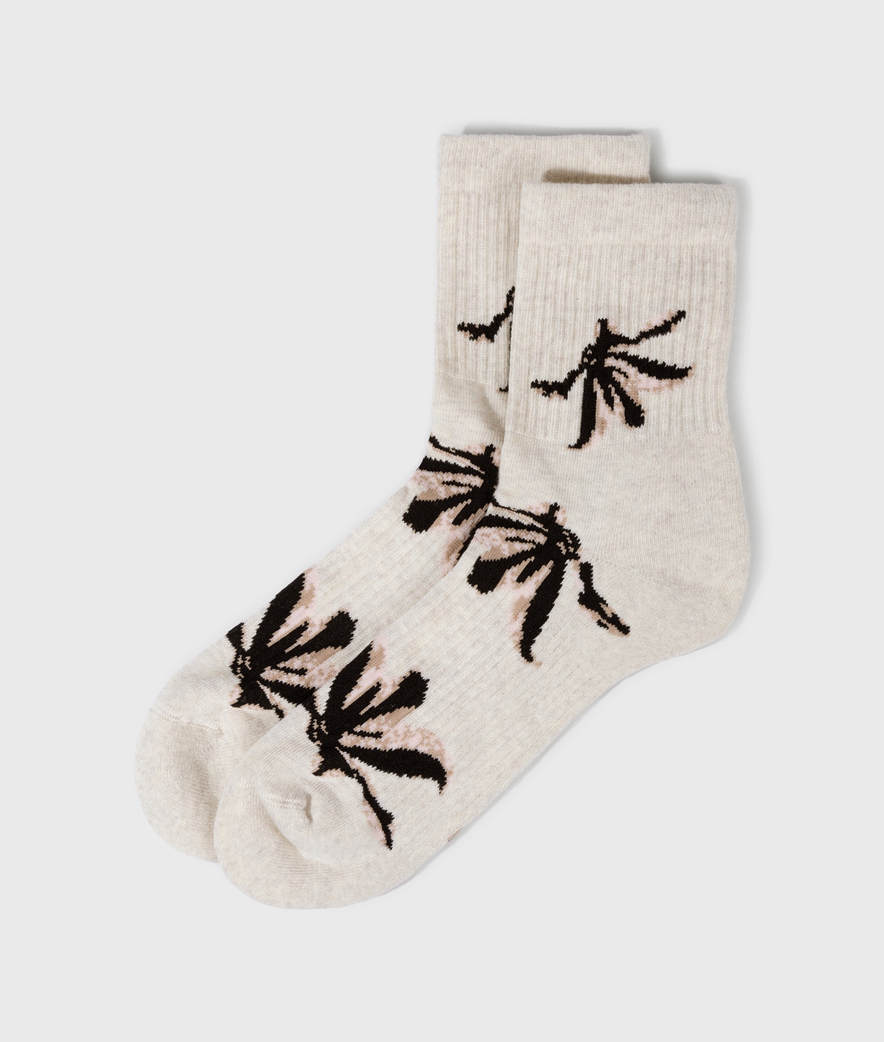 10DAYS SOCKS ALL-OVER FLOWER Größe: 35/38 Farbe: SOFT WHITE