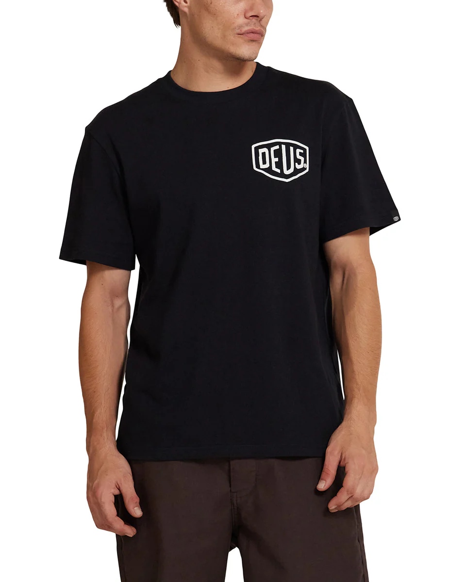 DEUS CARBY PICKUP TEE Größe: L Farbe: BLACK