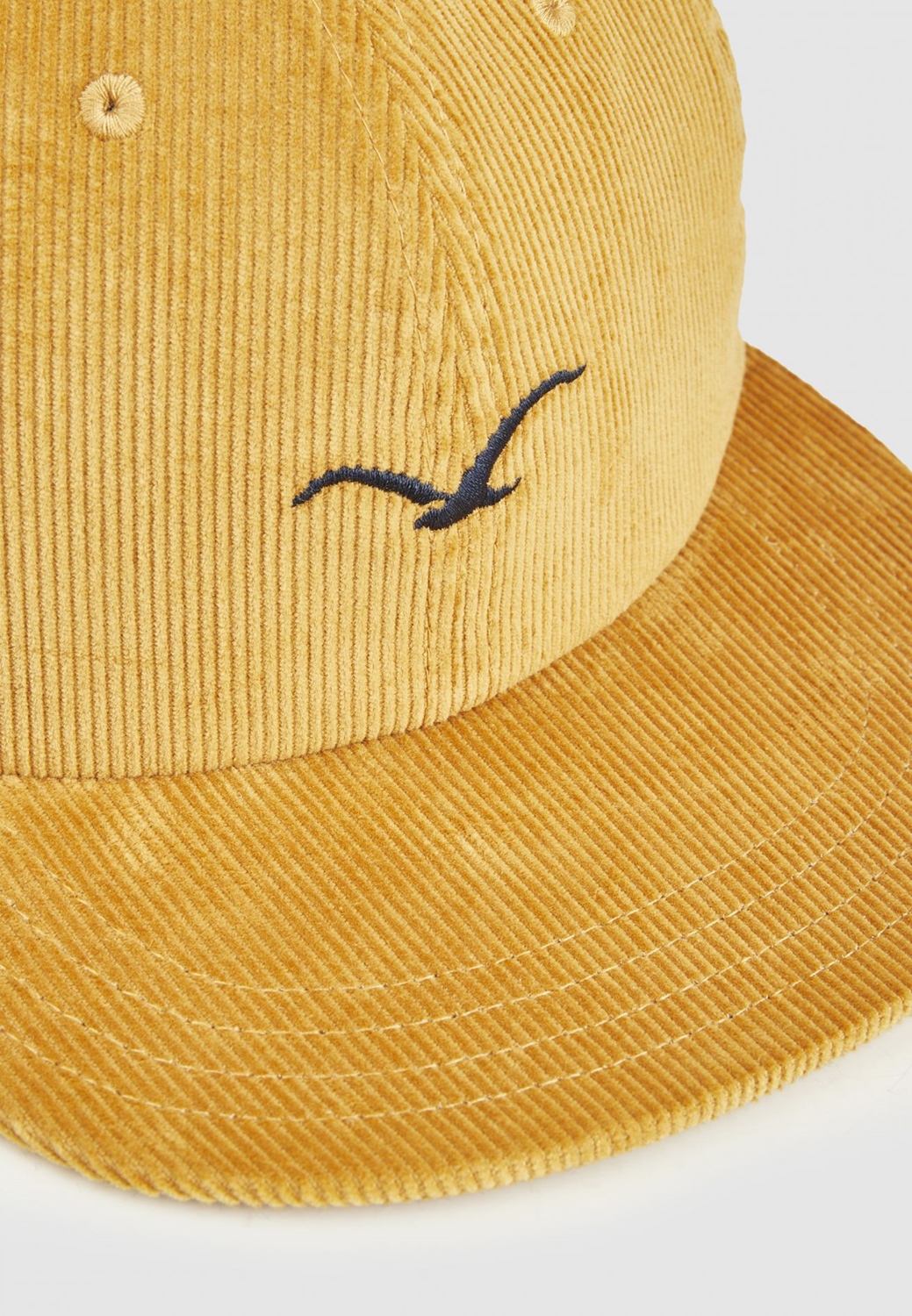 CLEPTOMANICX CAP "CORD MÖWE" GOLDEN YELLOW