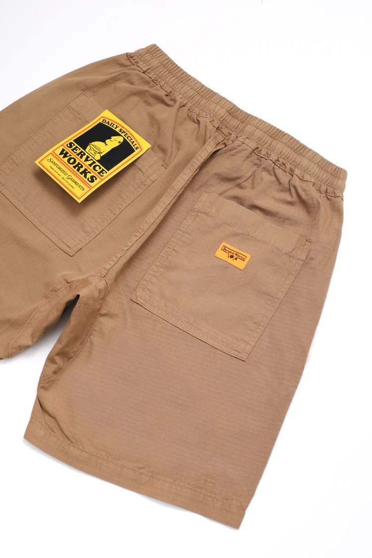 SERVICE WORKS RIPSTOP CHEF SHORTS