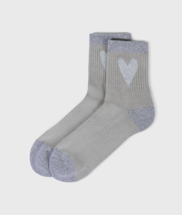 10DAYS SOCKS HEART Größe: 39/42 Farbe: STONE