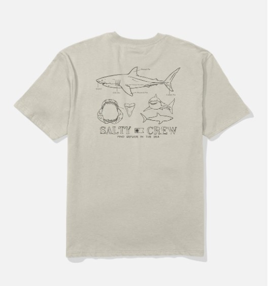 SALTYCREW GREAT WHT SS TEE