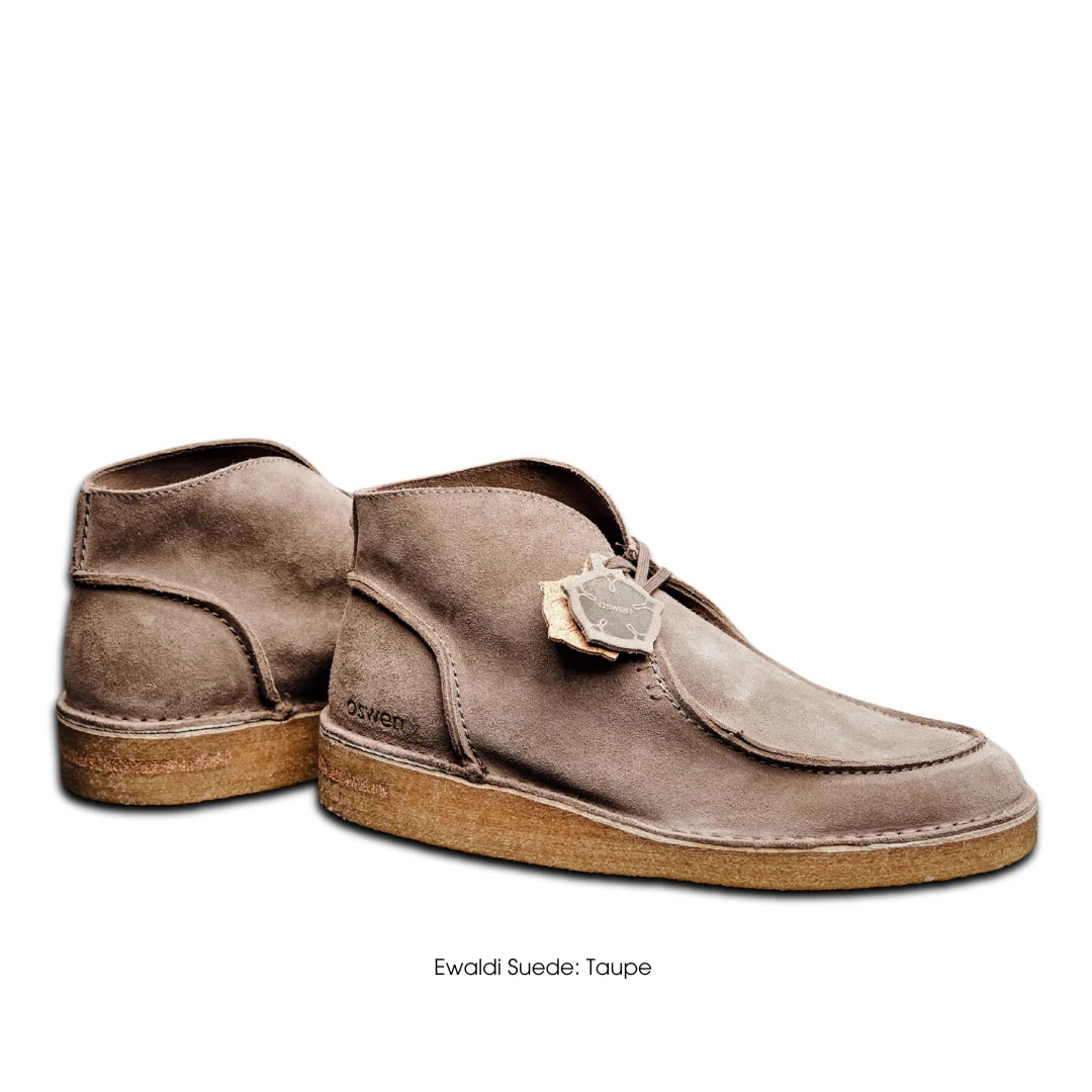 OSWEN EWALDI SUEDE TAUPE Größe: 42 Farbe: TAUPE