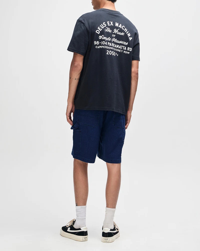 DEUS DROVERS DOG TEE Größe: L Farbe: BLACK
