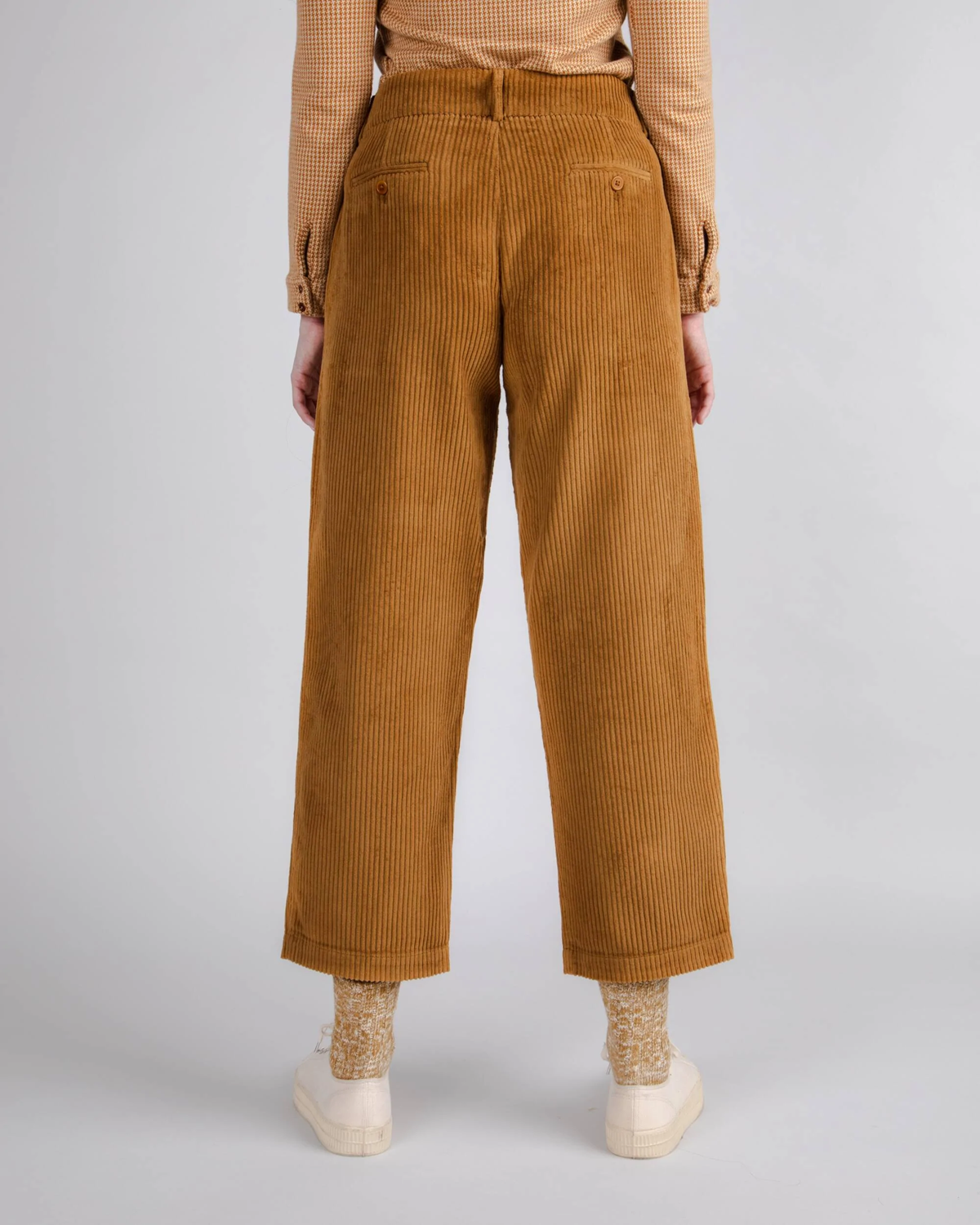 BRAVA CORDUROY PLEATED