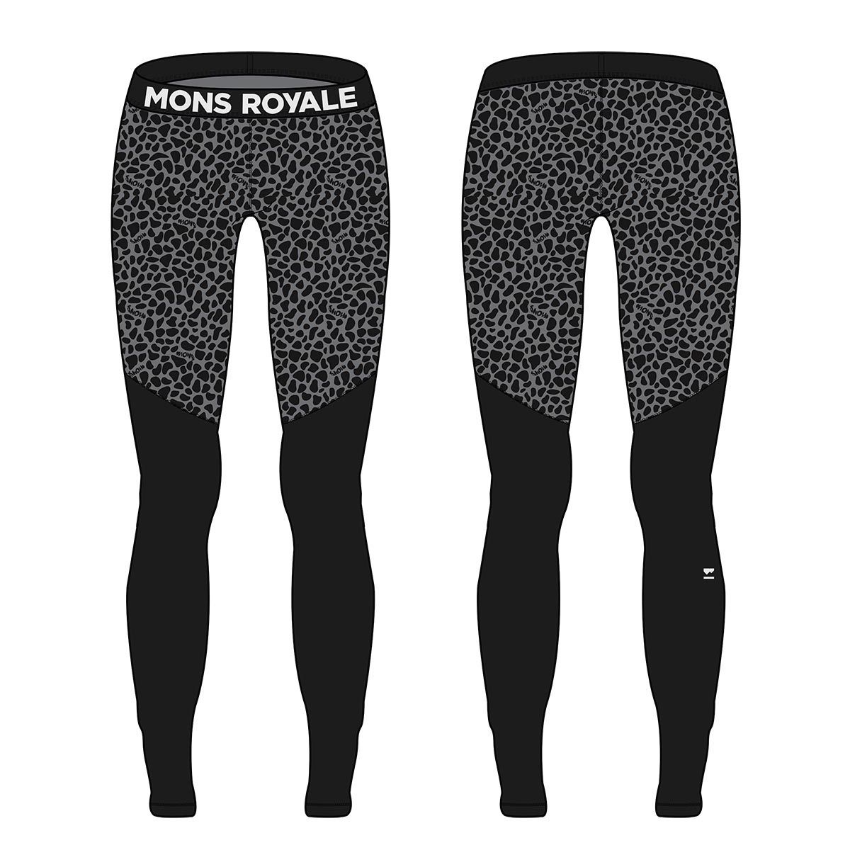 MONS ROYALE W CASCADE 3/4 LEGGING
